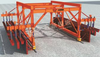 隧道自行式液壓水溝電纜槽作業(yè)車(chē)